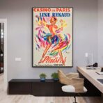 poster bar casino sexy vintage 2