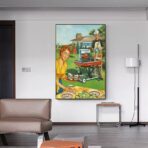poster barbecue vintage