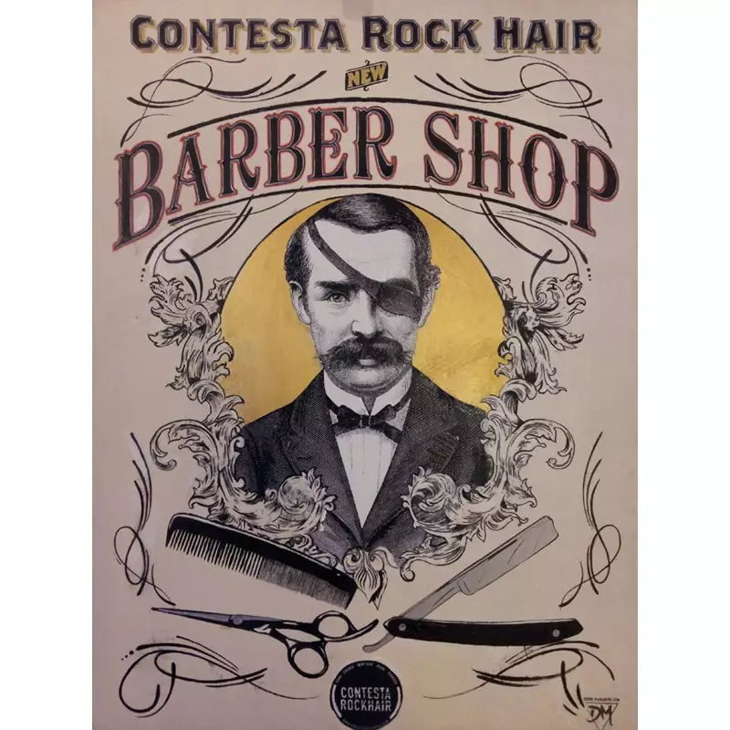 poster barbiere vintage poster barbiere vintage
