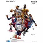 poster vintage di basket nba