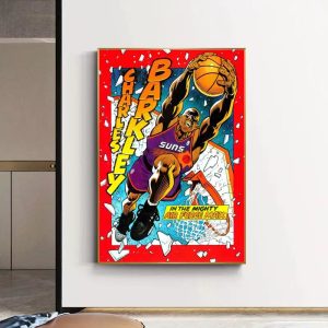 poster vintage basket 1993