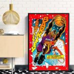 poster vintage basket 1993