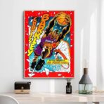 poster vintage basket 1993