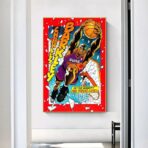 poster vintage basket 1993