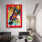 poster vintage basket 1993