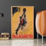 poster vintage di basket 1