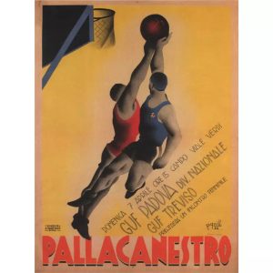 poster vintage di basket 1