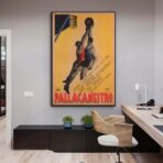 poster vintage di basket 1