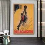 poster vintage di basket 1