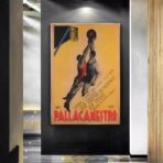poster vintage di basket 1