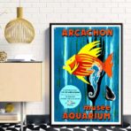 poster bassin darcachon vintage 2