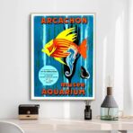 poster bassin darcachon vintage 2