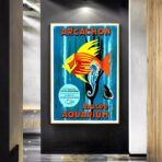poster bassin darcachon vintage 2