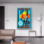 poster bassin darcachon vintage 2