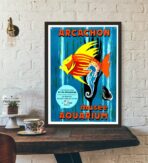 poster bassin darcachon vintage 2