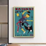 poster vintage bayonne