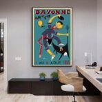 poster vintage bayonne