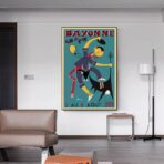poster vintage bayonne