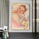 poster vintage per bambini