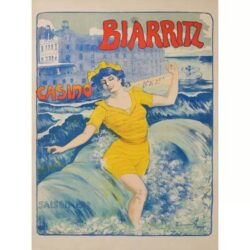 poster biarritz vintage 2