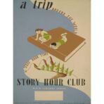 poster biblioteca vintage