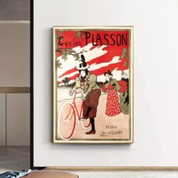 poster di bicicletta vintage 1