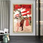 poster di bicicletta vintage 1