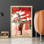 poster di bicicletta vintage 1