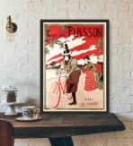 poster di bicicletta vintage 1