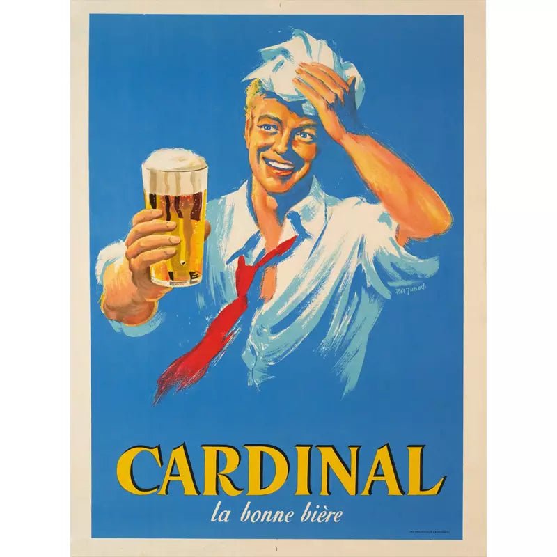 manifesto vintage della birra francese manifesto vintage della birra francese