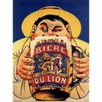 poster di birra vintage