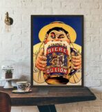 poster di birra vintage