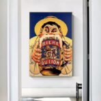poster di birra vintage