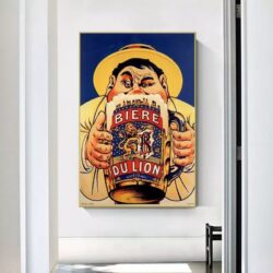 poster di birra vintage