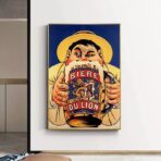 poster di birra vintage
