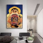 poster di birra vintage