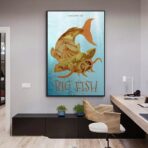 poster pesci grandi vintage