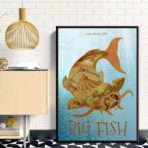 poster pesci grandi vintage