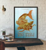 poster pesci grandi vintage