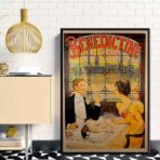 poster bistrot vintage