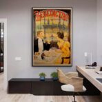 poster bistrot vintage