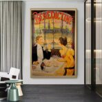 poster bistrot vintage