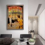 poster bistrot vintage