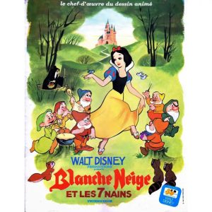 poster di biancaneve e i sette nani