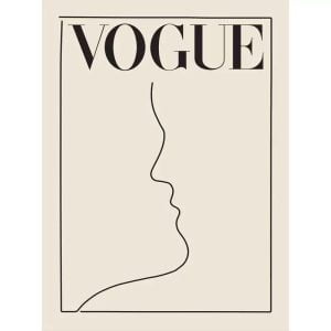 poster vintage bianco
