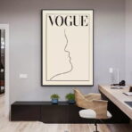 poster vintage bianco