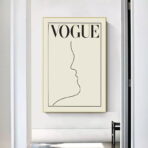 poster vintage bianco