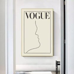 poster vintage bianco