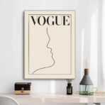 poster vintage bianco