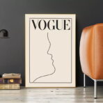 poster vintage bianco